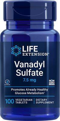 Vanadyl Sulfate 7.5mg Life Extension