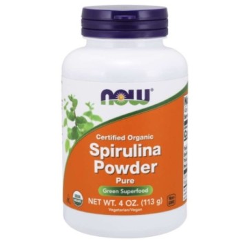 Spirulina Powder 113g Organic NOW Foods