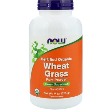 Wheat Grass 255g NOW Foods