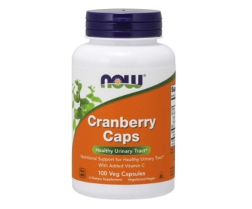 Cranberry caps 100 vcaps NOW Foods