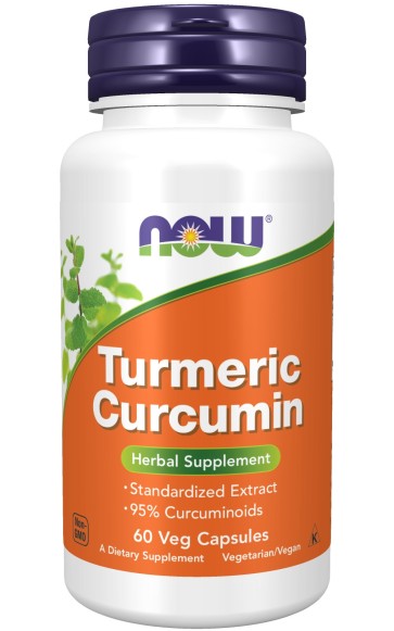 Curcumin 60 veg caps NOW foods