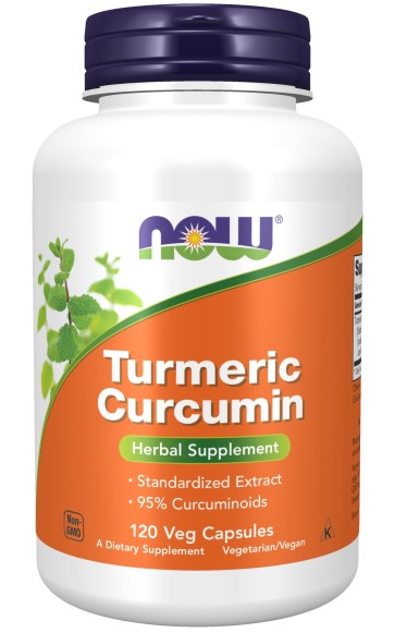 Curcumin 120 veg caps  NOW foods