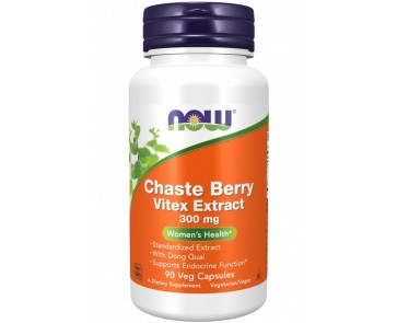 Chaste Berry Vitex extract 300mg 90veg caps Now