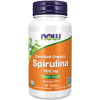 Spirulina 500mg 100 tbs NOW Foods