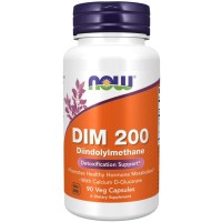 DIM 200 Diindolylmethane 90 Veg Capsules Now foods