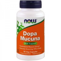 Dopa Mucuna 90 caps NOW Foods